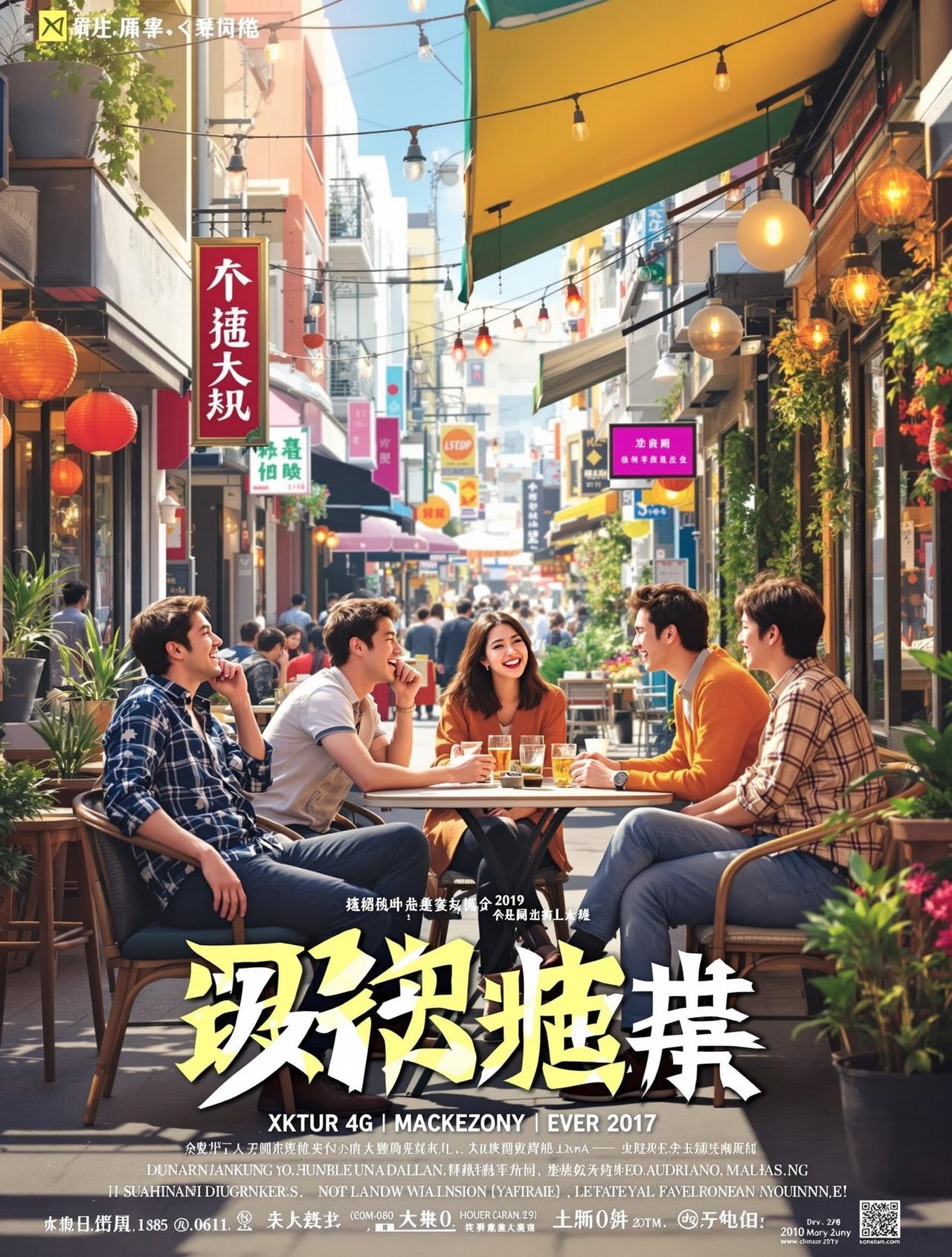 蓝莓影视温情喜剧作品《时光便利店》高清海报