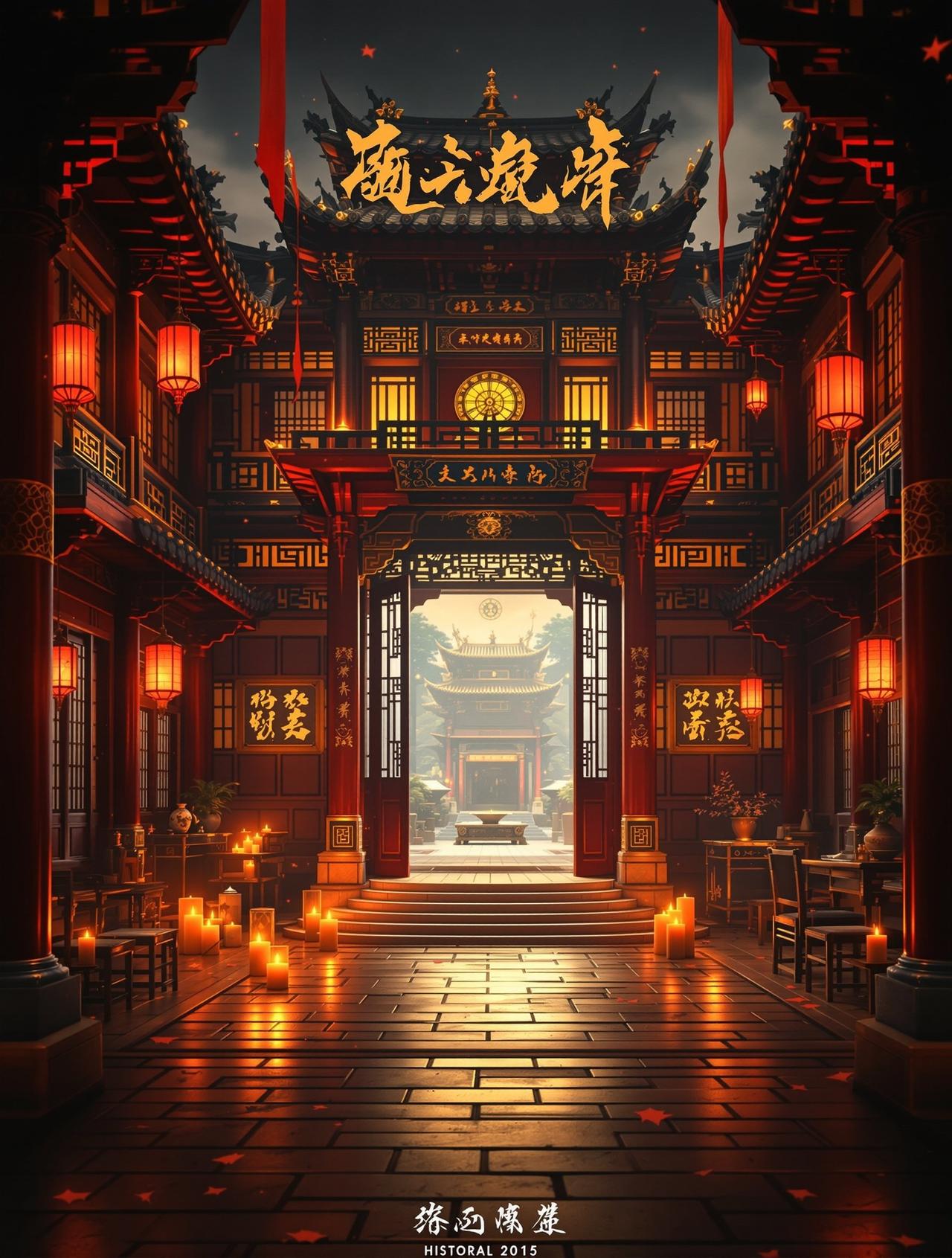 蓝莓影视出品古装历史作品《大明风华》高清海报